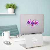 Sticker Dragon (Ordinateur portable sur le bureau)