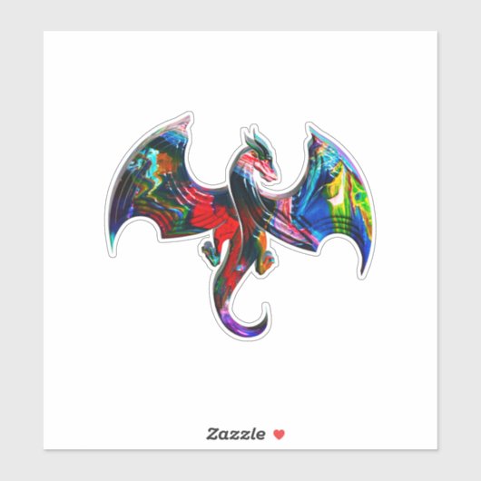 Sticker Dragon (Feuille)