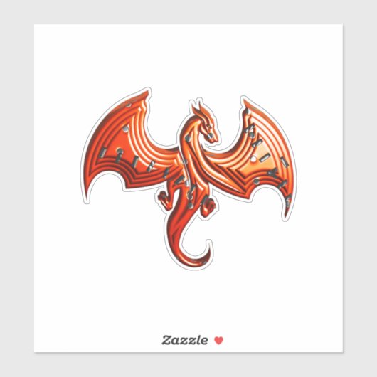 Sticker Dragon (Feuille)