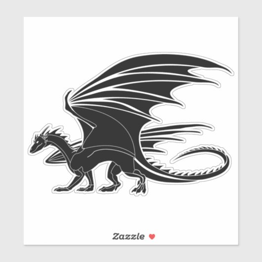 STICKER DRAGON (Feuille)
