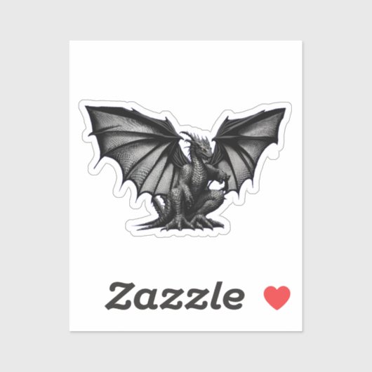 Sticker Dragon (Feuille)