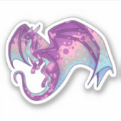 Sticker Dragon Alt Lesbian Pride (Devant)