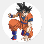Sticker Dragon Ball Fanart - Vibes de puissance An (Devant)