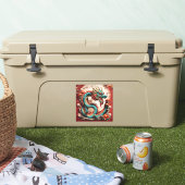 Sticker Dragon de Nouvel An Chinois 2024 VST01 (Glacière)