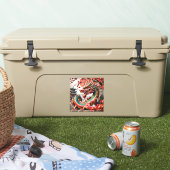 Sticker Dragon de Nouvel An Chinois 2024 VST02 (Glacière)