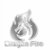 Sticker Dragon fire (Devant)