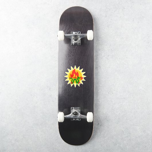 Sticker Dragon flamboyant (Skateboard)