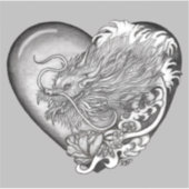 Sticker Dragon Heart (Devant)