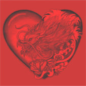 Sticker Dragon Heart (Devant)