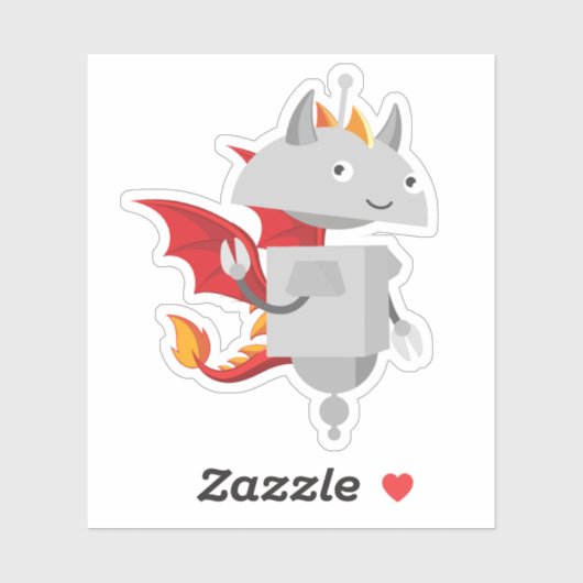 Sticker Dragon Mia (Feuille)
