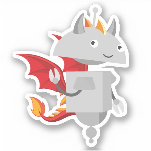 Sticker Dragon Mia (Devant)
