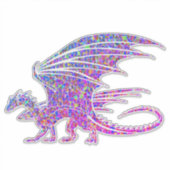 Sticker Dragon Mosaïque Incroyable (Devant)