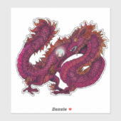 Sticker Dragon Pearl (Feuille)