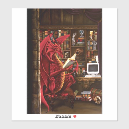 Sticker Dragon Podcast Library (Feuille)