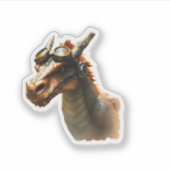 Sticker Dragon Steampunk (Devant)