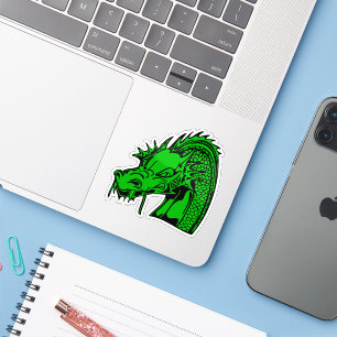 Sticker Dragon vert