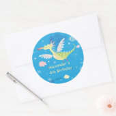 Sticker Dragon Volant (Enveloppe)