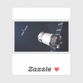 Sticker Dragon Xl Spacecraft S'Approche D'Une Passerelle L (Feuille)