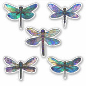 Sticker Dragonflies de verre (Devant)