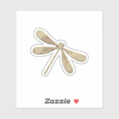 Sticker Dragonfly (Feuille)