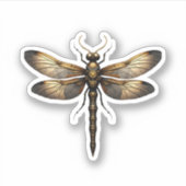 Sticker Dragonfly Animal Art Graphic Dragonfly (4) (Devant)