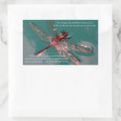 Sticker dragonfly brillant (Sac)
