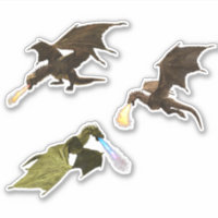 Dragons de respiration incendie Wyvern