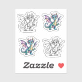 Sticker Dragons, Dragons, Dragons ! (Feuille)