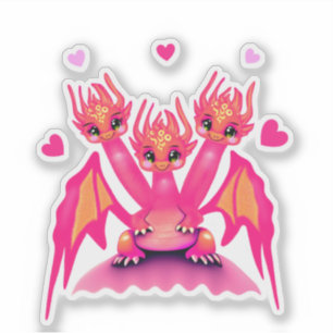 Sticker Dragons roses