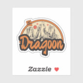 Sticker Dragoon, Arizona (Feuille)