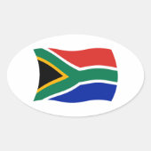 Sticker Drapeau Afrique du Sud (Devant)