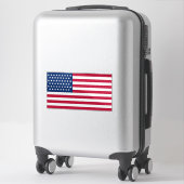Sticker Drapeau américain (Sur valise)