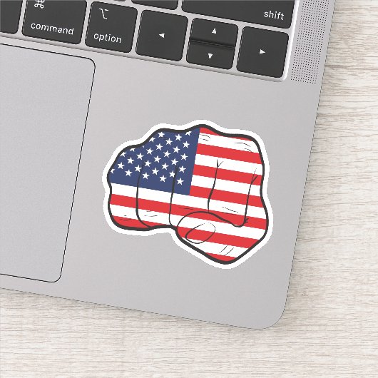 Sticker Drapeau américain (Détail)