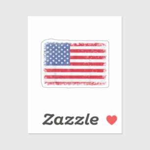 Sticker Drapeau Américain Patriotique Pour Hommes Femmes E