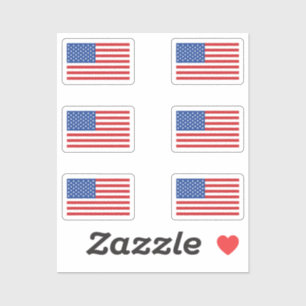 Sticker Drapeau American Flag Stiker