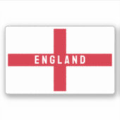 Sticker Drapeau anglais stylisé (Devant)