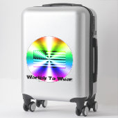 Sticker Drapeau Arc-En-Ciel - À Porter (Sur valise)
