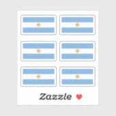 Sticker Drapeau argentin (Feuille)