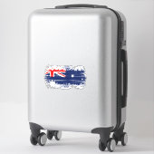 Sticker Drapeau australien (Sur valise)