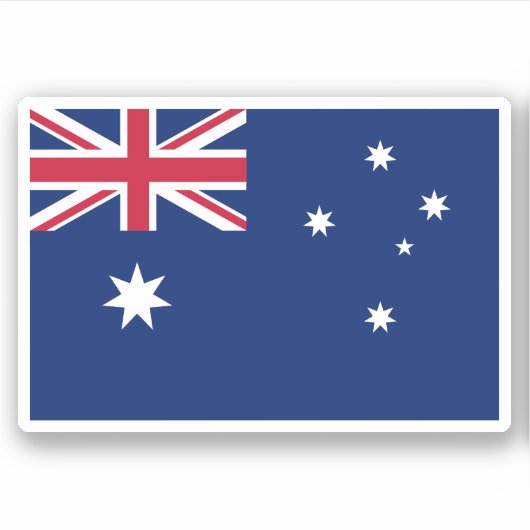 Sticker Drapeau australien (Devant)