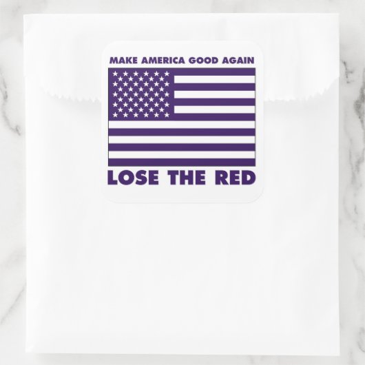 Sticker Drapeau Bleu (Sac)