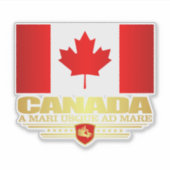 Sticker Drapeau canadien (Devant)