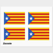 Sticker Drapeau Catalogne Estrellada (Feuille)