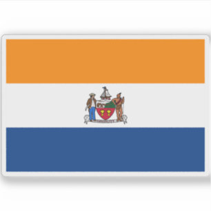Sticker Drapeau d'Albany, New-York