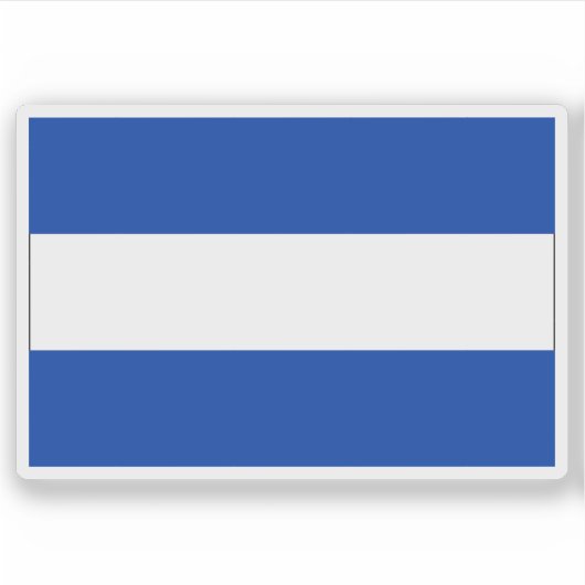 Sticker Drapeau d'Almelo, la Pays-Bas (Devant)