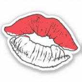 Sticker Drapeau d'amour indonésien (Recto)