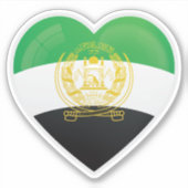 Sticker Drapeau d'amour Panjshir (Devant)