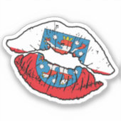 Sticker Drapeau d'amour Thuringe (Recto)