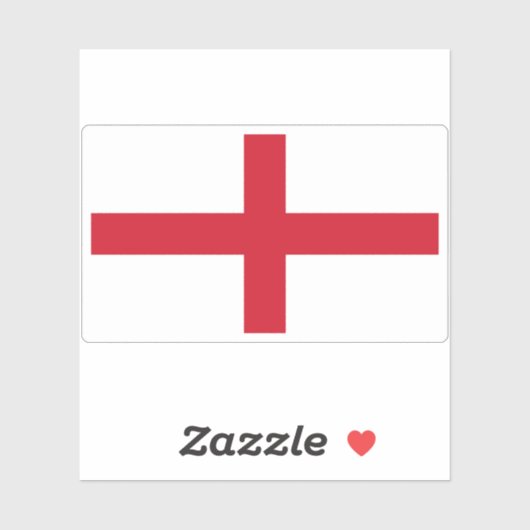 Sticker Drapeau d'Angleterre (Feuille)
