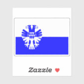 Sticker Drapeau d'Arnhem, la Pays-Bas (Feuille)
